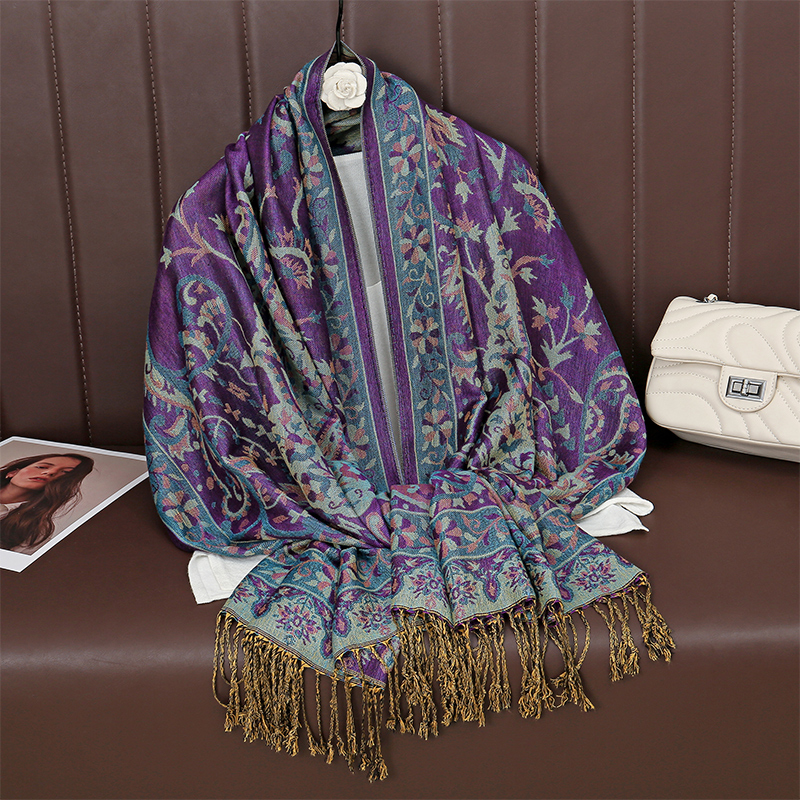 Winter Ethnic Fashion For Women - Ethnic Style Outdoor Women Retro Jacquard