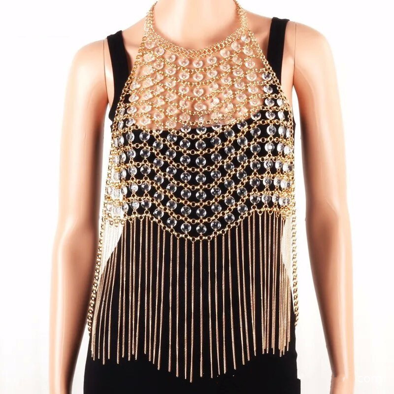 Ethnic Fashion Accessories - Wedding Heavy Bead Multi-Layer Tassel Body