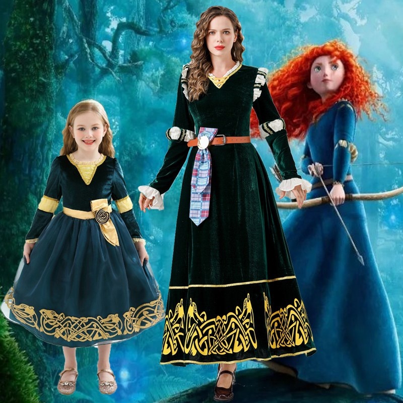 Ethnic Wear - Brave Legend Melinda Halloween Costume Vintage
