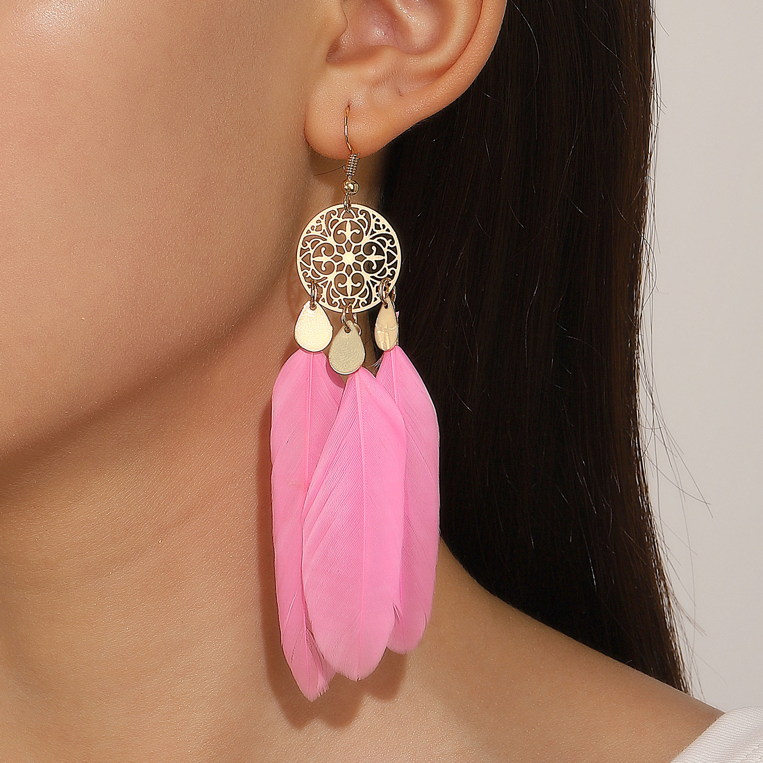 Exotic Bohemian Pink Feather T – Ethnic Fashion Trends 2026 recenzja i cena