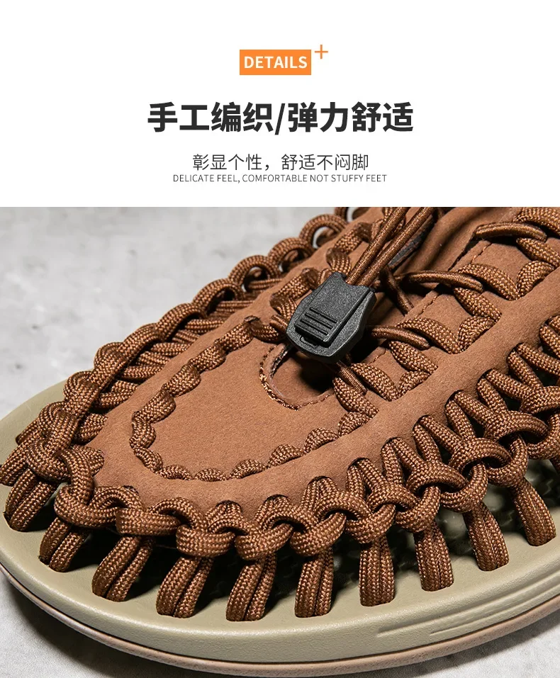2026 Men's Charms Sandals Summ – Ethnic Fashion For Men recenzja i cena