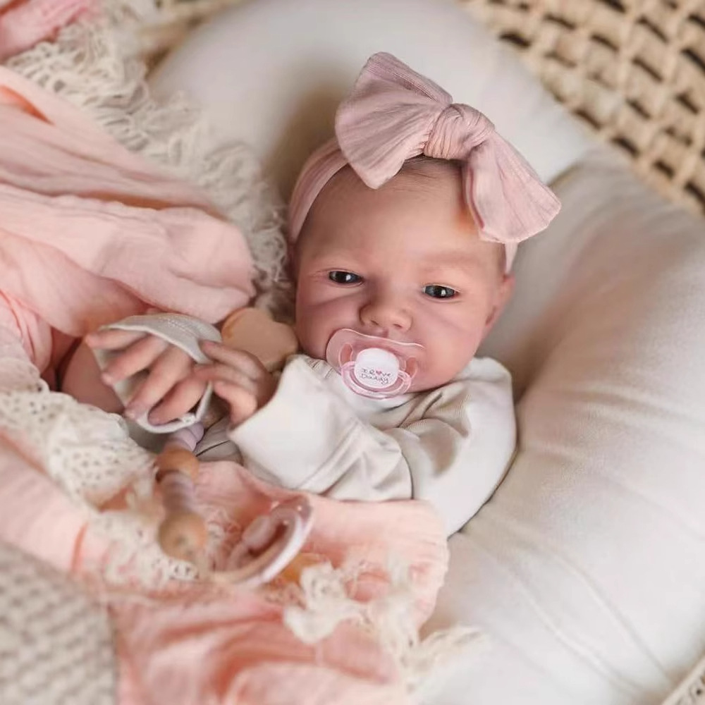 48CM Reborn Silicone Dolls Aug – Ethnic Fashion Model recenzja i cena