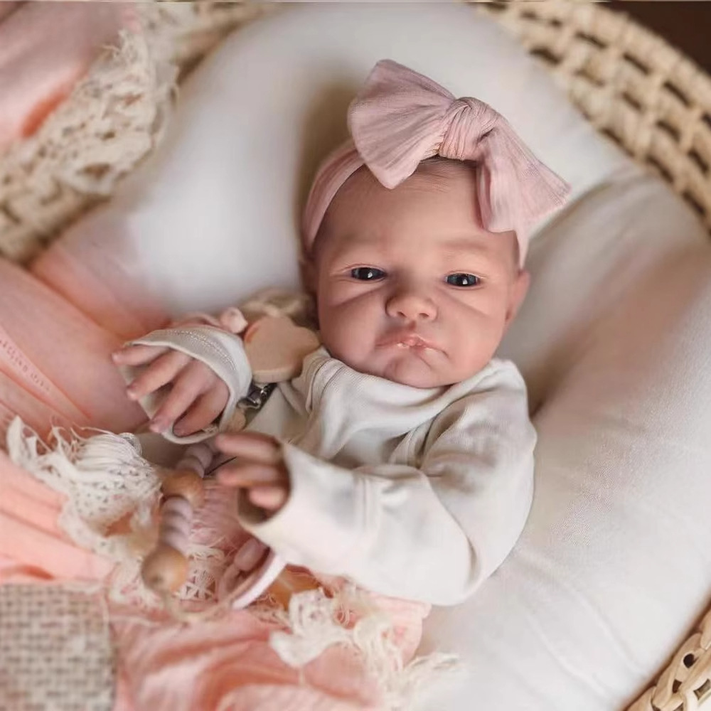 48CM Reborn Silicone Dolls Aug – Ethnic Fashion Model recenzja i cena