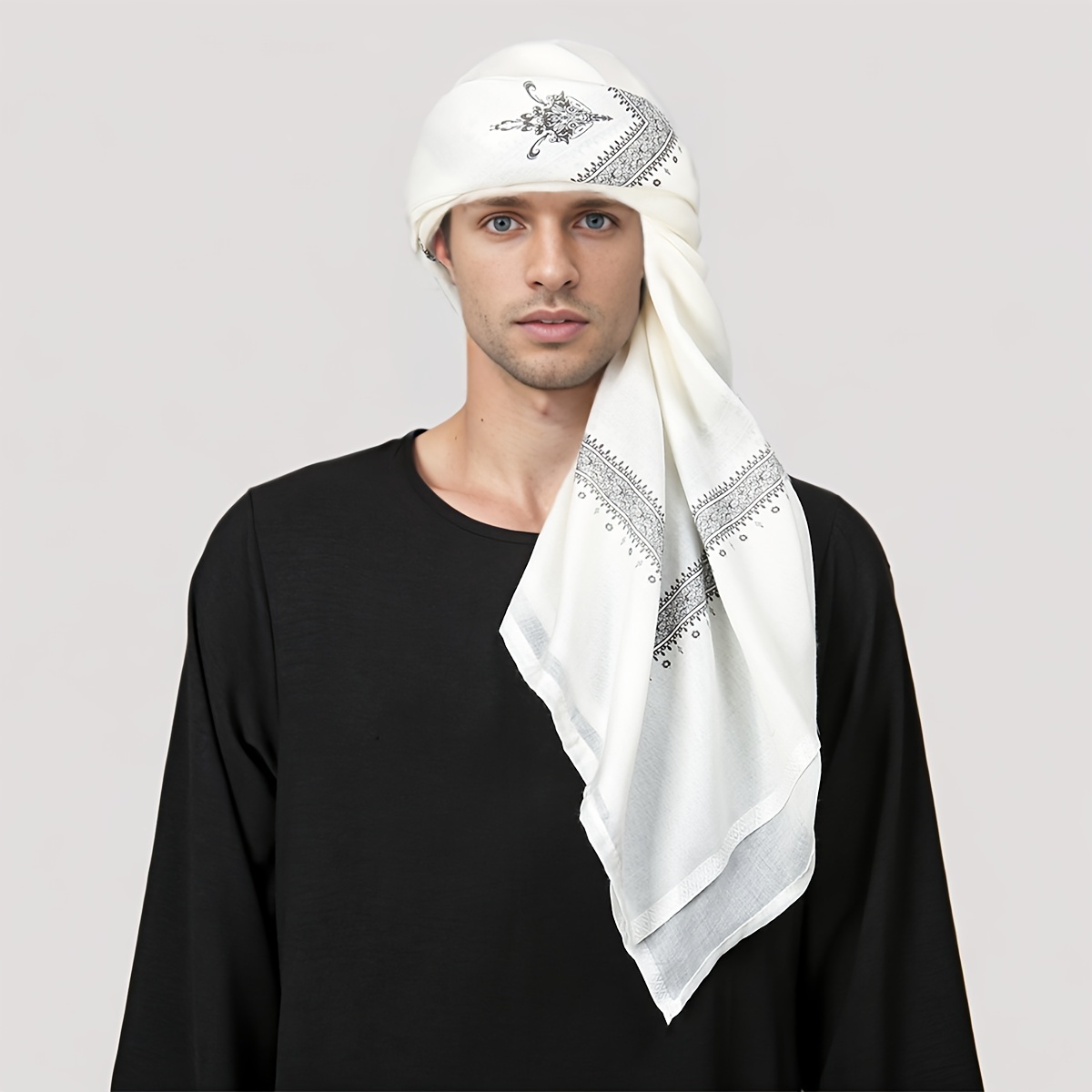 2025 Trendy Ethnic Prayer Scar – Ethnic Fashion For Men recenzja i cena