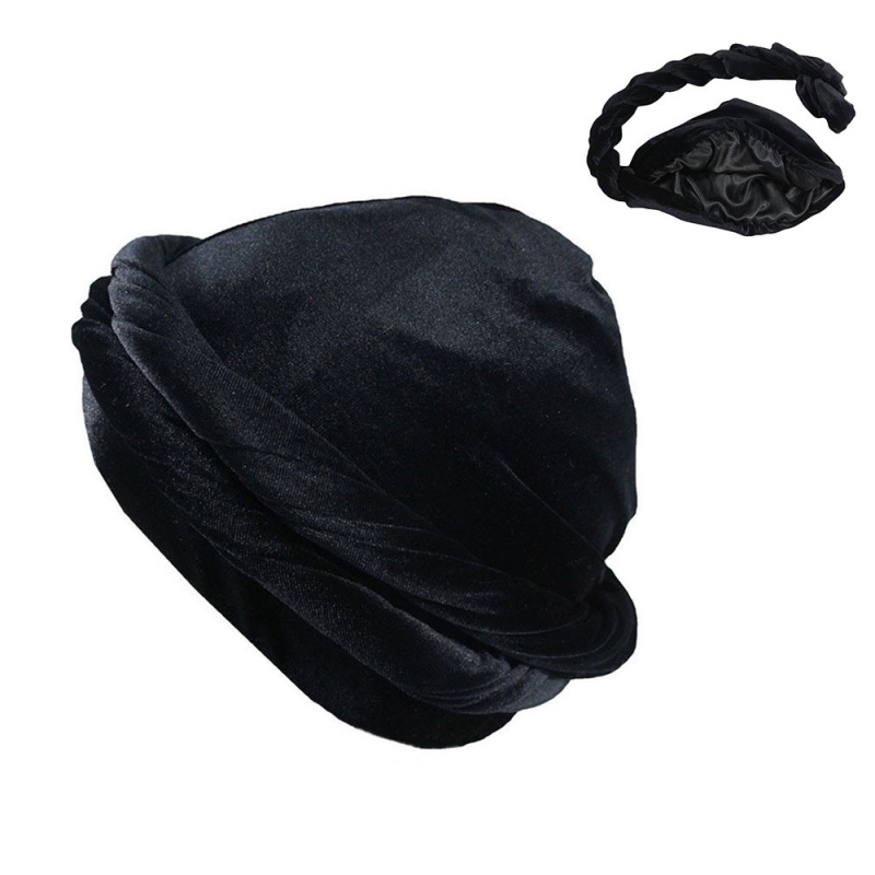 Solid Color Men's Velvet Head  – Ethnic Fashion For Men recenzja i cena