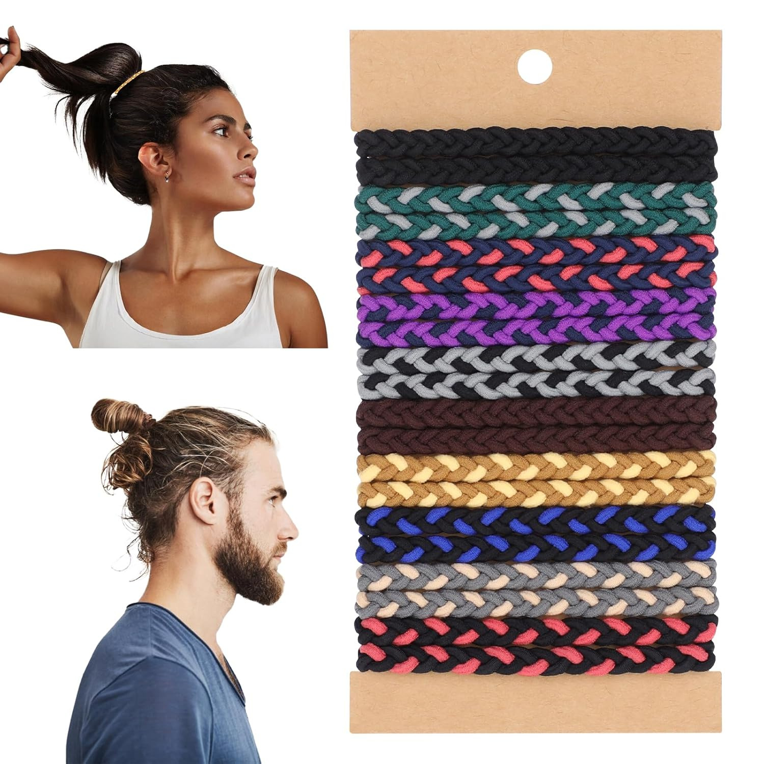 10pcs Boho Hair Ties Bracelets – Ethnic Fashion Accessories recenzja i cena