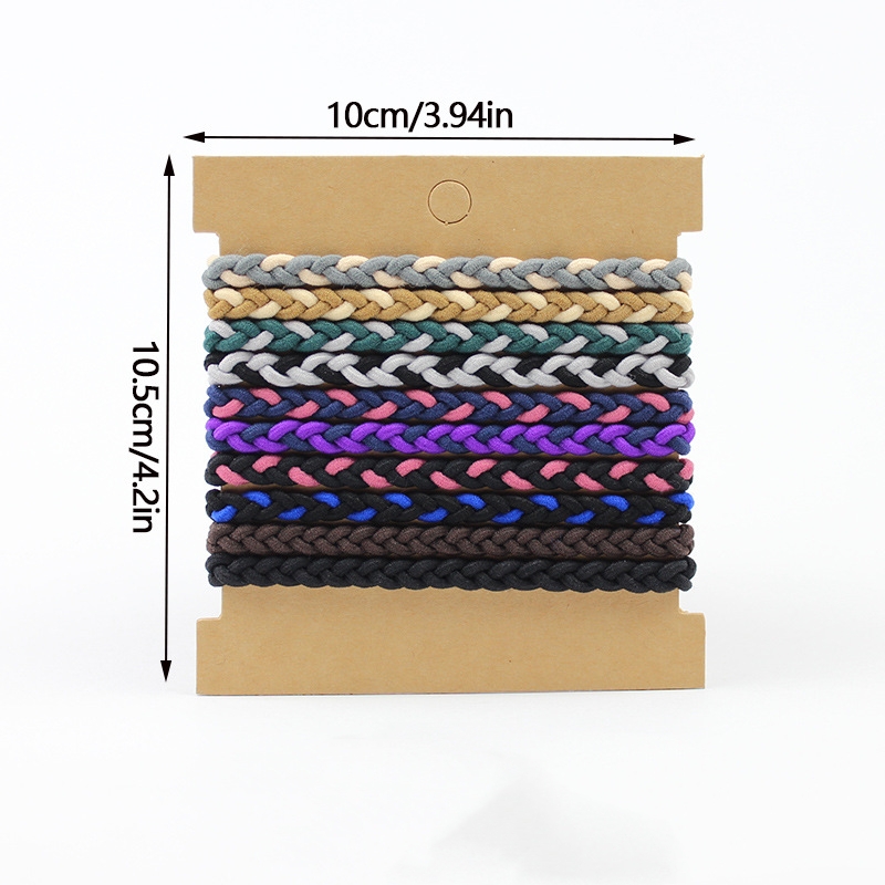 10pcs Boho Hair Ties Bracelets – Ethnic Fashion Accessories recenzja i cena