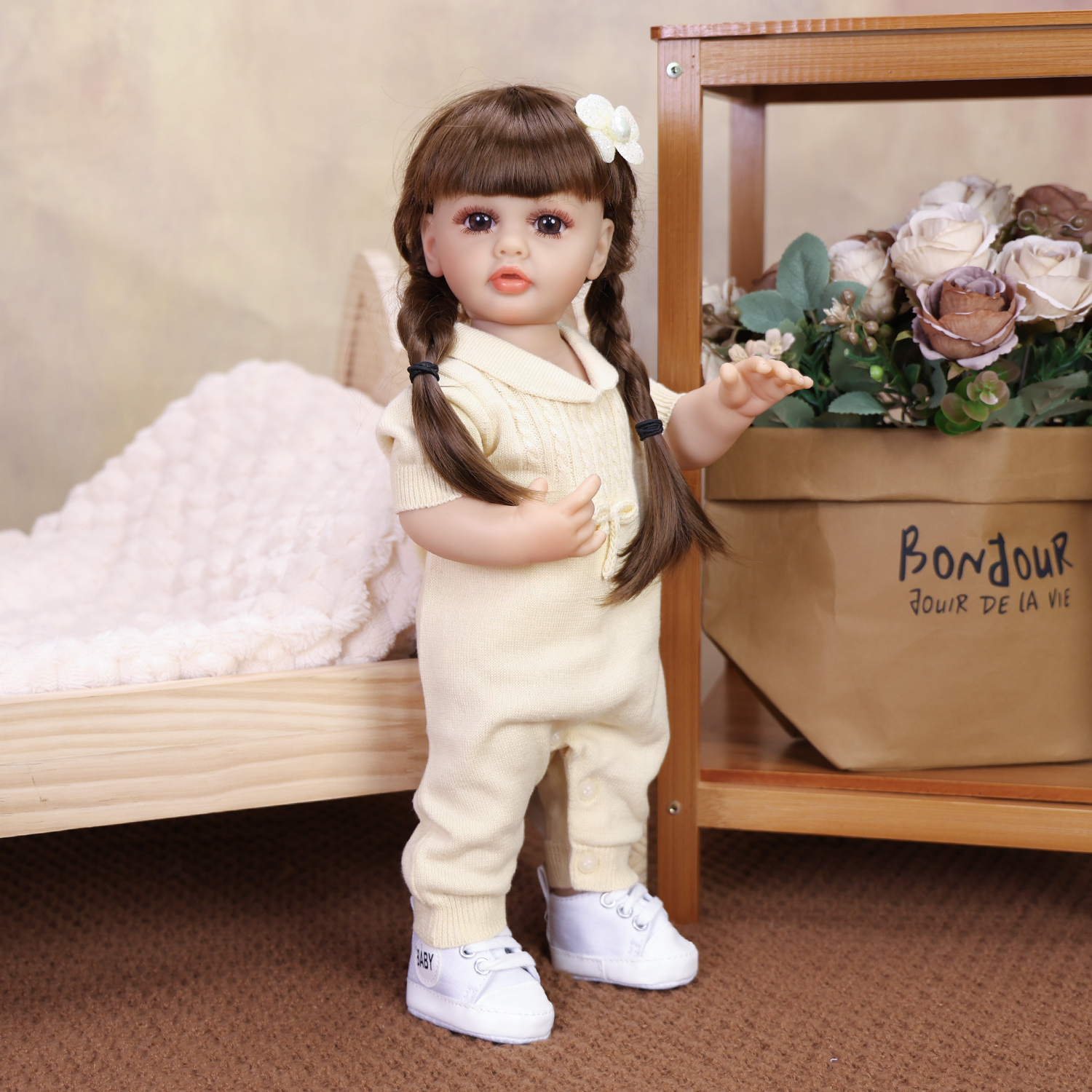 KEIUMI 18 Inch Reborn Bebe Dol – Ethnic Fashion Model recenzja i cena