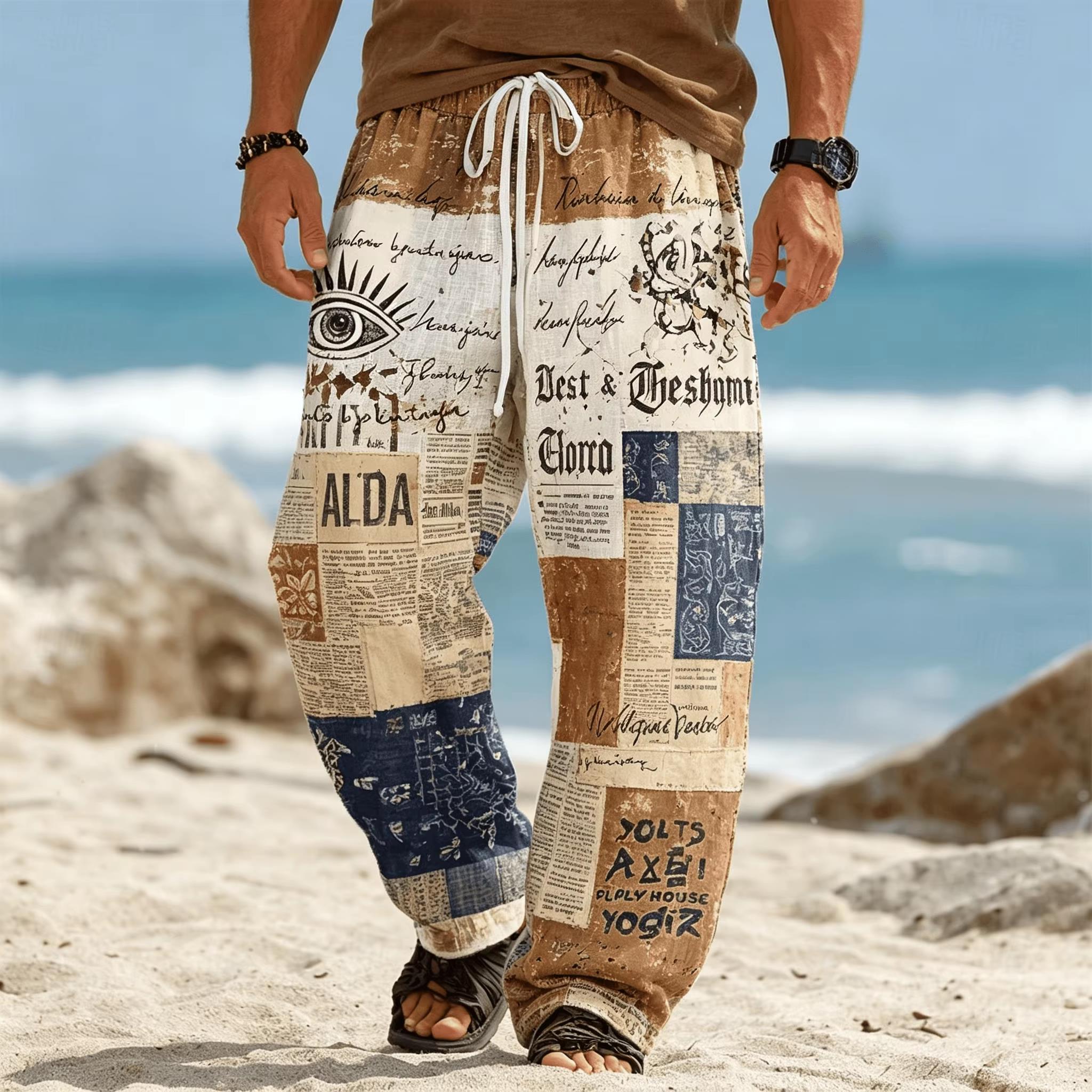 Summer Fashion New Bohemian Et – Ethnic Fashion For Men recenzja i cena