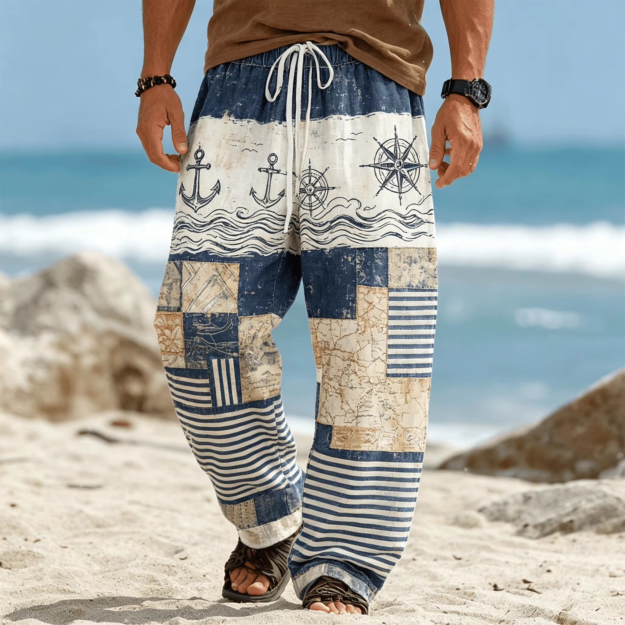 Summer Fashion New Bohemian Et – Ethnic Fashion For Men recenzja i cena