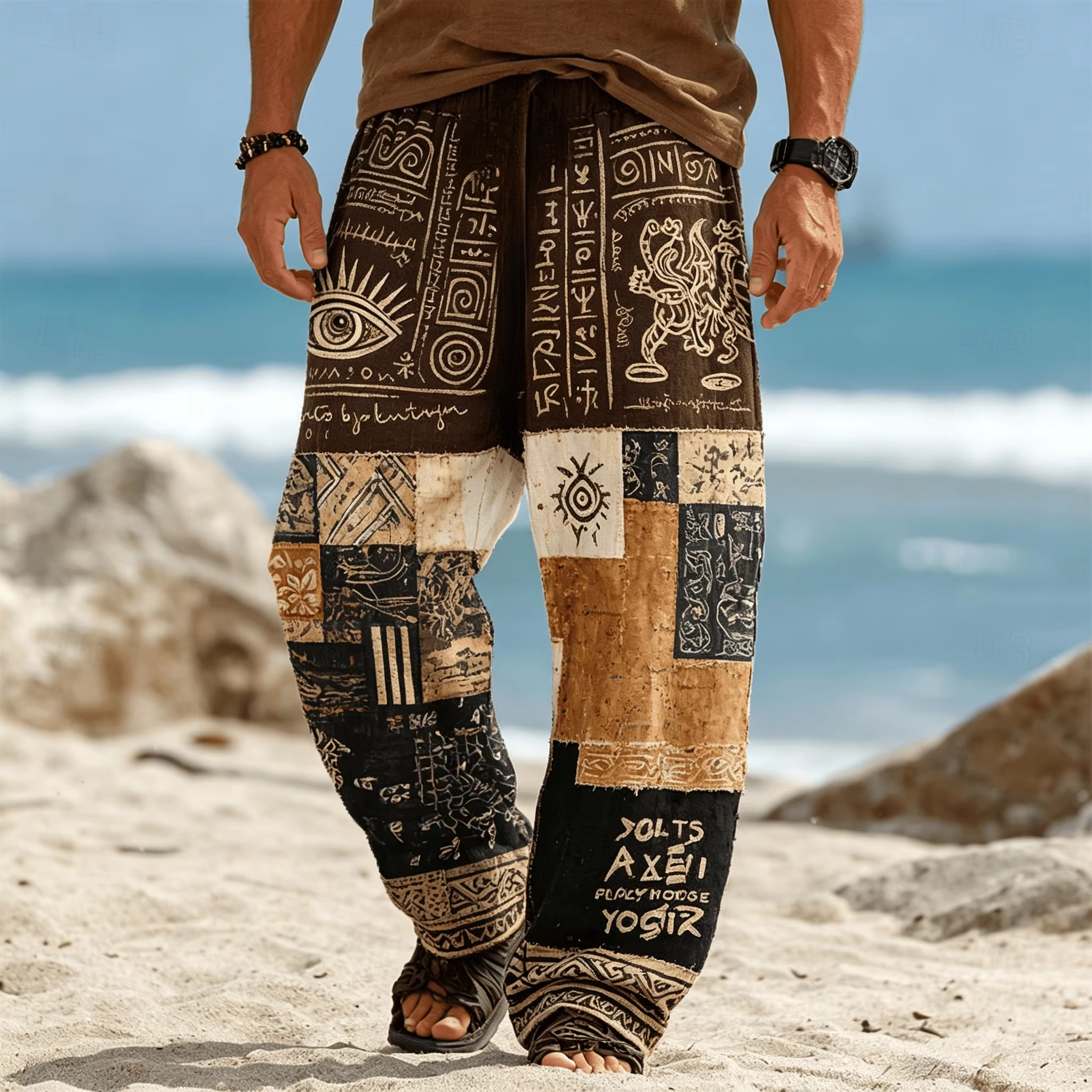 Summer Fashion New Bohemian Et – Ethnic Fashion For Men recenzja i cena