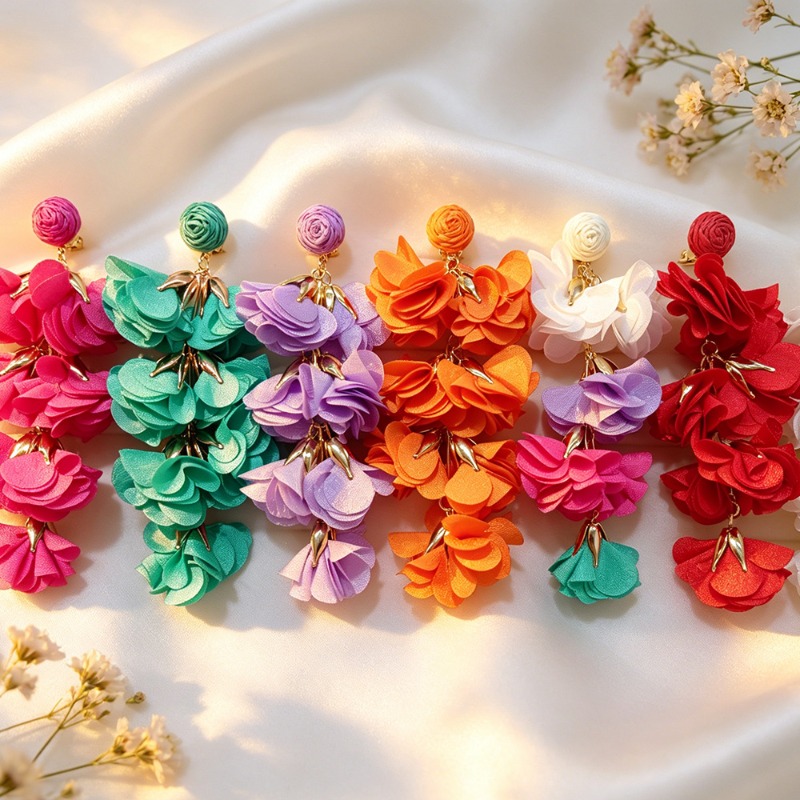 Ethnic Colorful Flower Tassel  – Ethnic Fashion Trends 2026 recenzja i cena