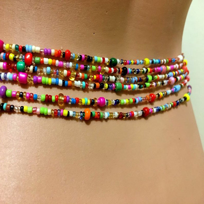 Women Layered Beaded Belly Cha – Ethnic Fashion Accessories recenzja i cena