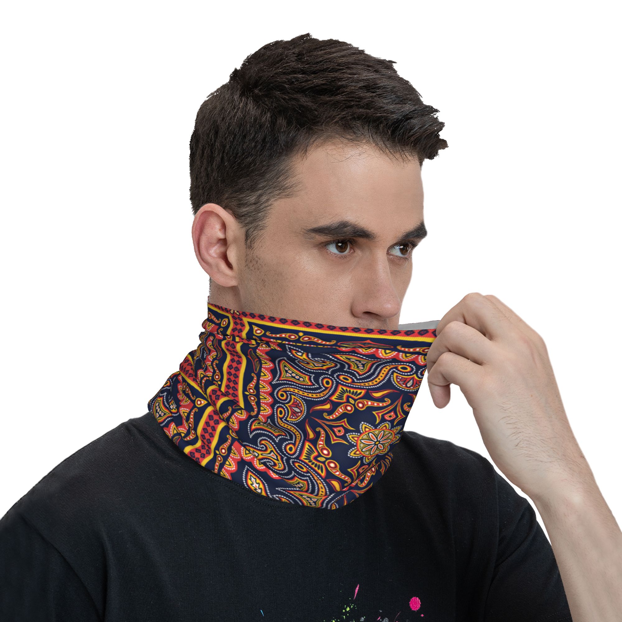 Ethnic Dot Tribal Paisley Bala – Ethnic Fashion For Men recenzja i cena