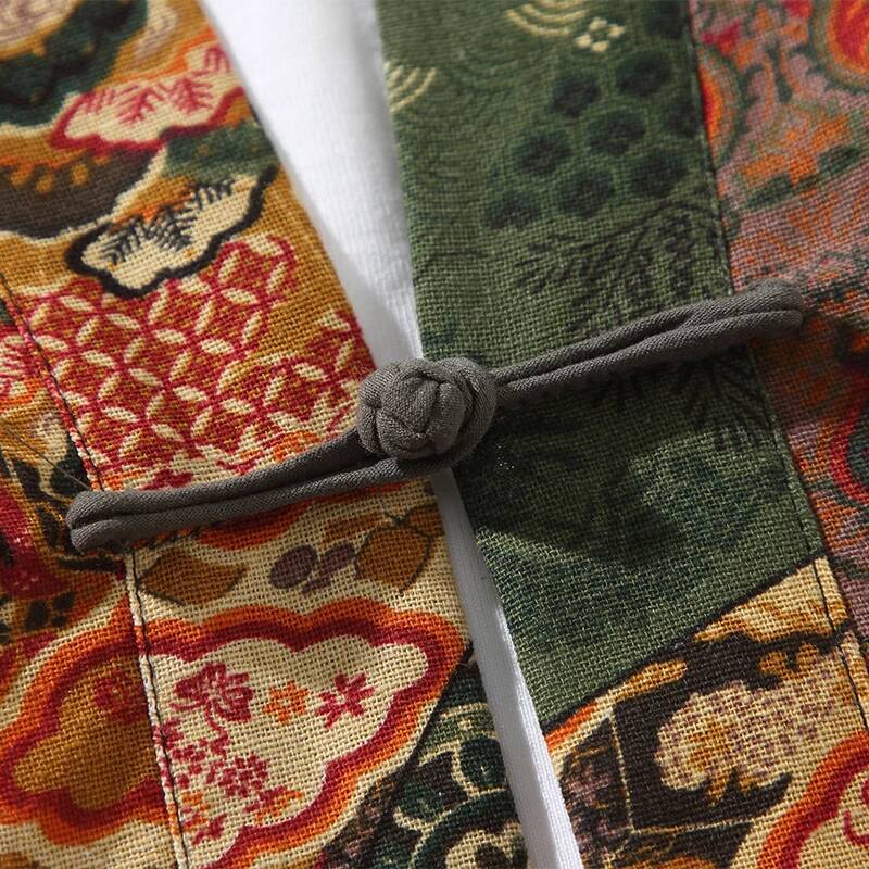 Ethnic Style Print Yukata Men  – Ethnic Fashion For Men recenzja i cena